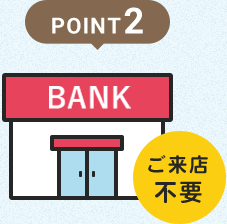 POINT2 申込も契約もスマホで完結!来店不要!