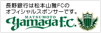 長野銀行は松本山雅FCのオフィシャルスポンサーです。