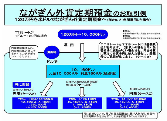 図：ながぎん外貨定期預金